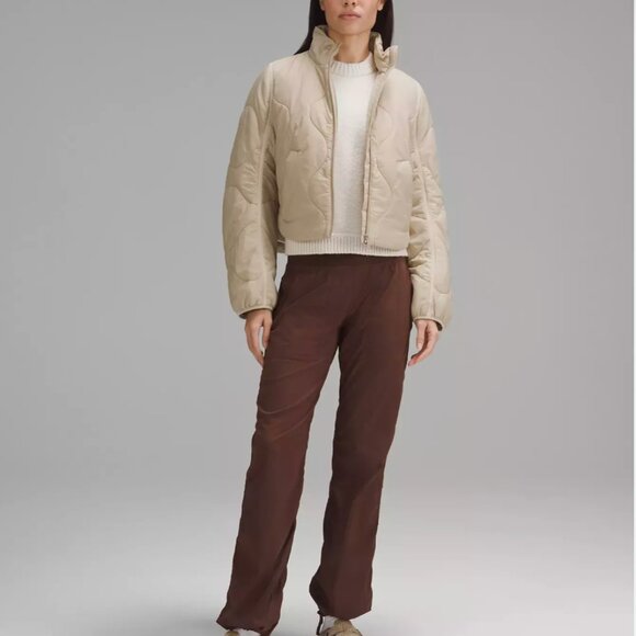 Lululemon Quilted Light Insulation Cropped Jacket Size 4 - Picture 6 of 15